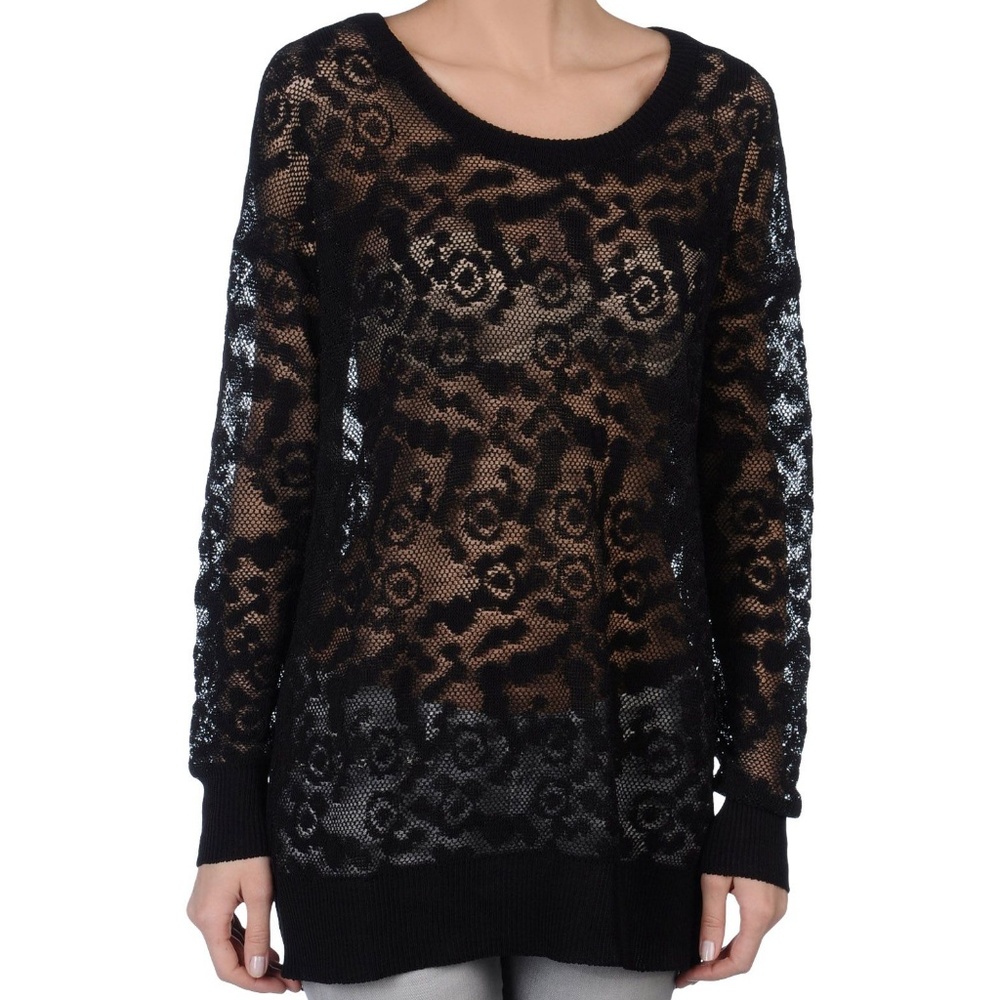 NWT‎ See by Chloe lace design over-sized sweater